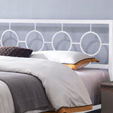 Christopher Knight Home® - Noble House - Francoise Modern Iron King Bed Frame