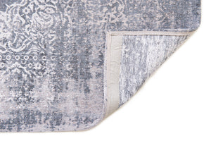 Louis de Pootere Fading World Kirman 100% PET Poly Mechanically Woven Jacquard Flatweave Traditional / Oriental Rug Quartz 9'2" x 12'10"