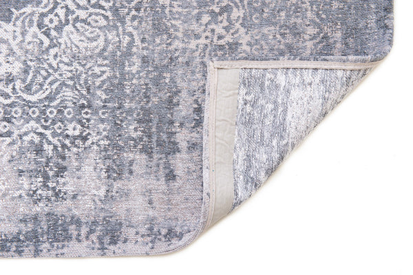 Louis de Pootere Fading World Kirman 100% PET Poly Mechanically Woven Jacquard Flatweave Traditional / Oriental Rug Quartz 9'2" x 12'10"