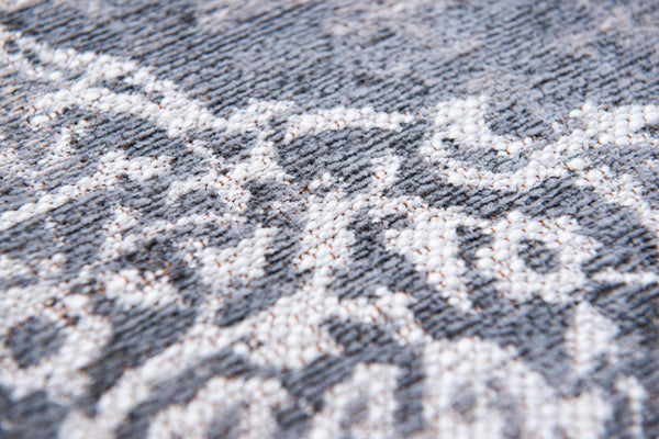 Louis de Pootere Fading World Kirman 100% PET Poly Mechanically Woven Jacquard Flatweave Traditional / Oriental Rug Quartz 9'2" x 12'10"