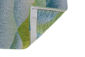 Louis de Pootere Gallery Himalaya 100% PET Poly Mechanically Woven Jacquard Flatweave Contemporary / Modern Rug Spring 7'10"