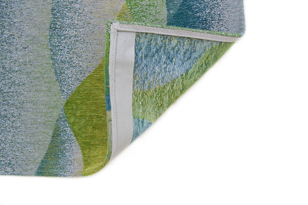 Louis de Pootere Gallery Himalaya 100% PET Poly Mechanically Woven Jacquard Flatweave Contemporary / Modern Rug Spring 7'10"