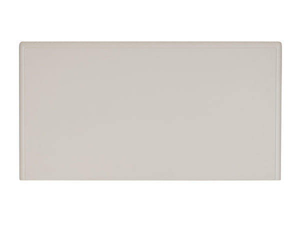 Lexington Barclay Butera Caruso Nightstand With Three Soft-closing Drawers And Elegant Fluted Bun Feet For Stylish Storage Polo Mallet White  937-621