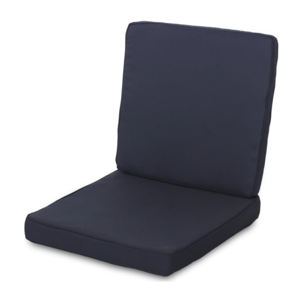 English Elm Christopher Knight Home® - Carolina Club Chair Cushion Set - Navy Outdoor Cushions, 8-Piece Weather-Resistant Comfort Upgrade N775P270176N