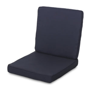 English Elm Christopher Knight Home® - Carolina Club Chair Cushion Set - Navy Outdoor Cushions, 8-Piece Weather-Resistant Comfort Upgrade N775P270176N