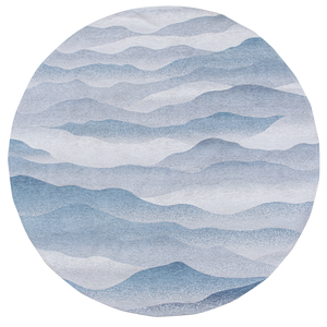 Louis de Pootere Gallery Himalaya 100% PET Poly Mechanically Woven Jacquard Flatweave Contemporary / Modern Rug Winter 7'10"