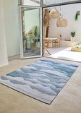 Louis de Pootere Gallery Himalaya 100% PET Poly Mechanically Woven Jacquard Flatweave Contemporary / Modern Rug Winter 7'10"