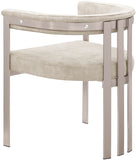 Marcello Beige Velvet Dining Chair 938Beige-C Meridian Furniture