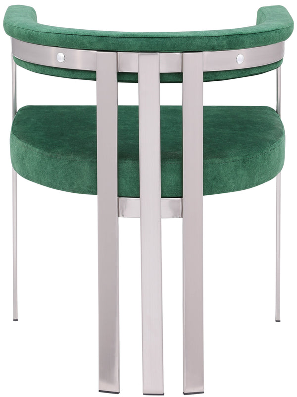 Marcello Green Velvet Dining Chair 938Green-C Meridian Furniture