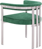 Marcello Green Velvet Dining Chair 938Green-C Meridian Furniture