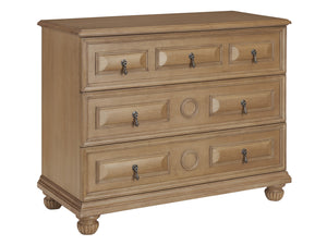 Lexington Barclay Butera Cannes Single Dresser - Stylish Storage Solution With Three Heavy-duty Drawers And Elegant Design Buff  938-221