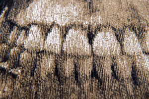 Louis de Pootere Pop Momento Mori 100% PET Poly Mechanically Woven Jacquard Flatweave Novelty / Seasonal Rug Funny Bones 7'10"