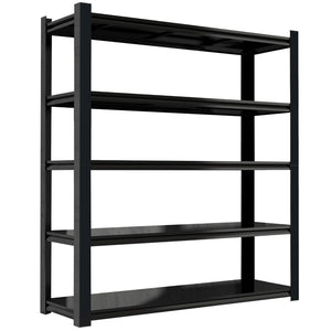 English Elm 83.86" Steel 5-tier Adjustable Shelving Unit Heavy Duty Rack for Garage Pantry T3625P497813