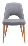 Leith Dining Chair - Set of 2 Gray 110122 Zuo Modern