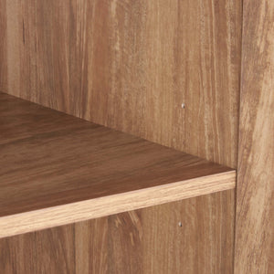 English Elm Lee 32" Golden Brown Wardrobe Closet - Stylish Storage Solution With Adjustable Shelves & Drawers B365S00127