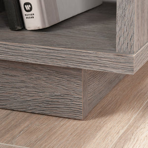 English Elm Night Stand - Stylish Brown Finish With Marble Accents, Compact Design, And Versatile Storage Solutions B356P367912