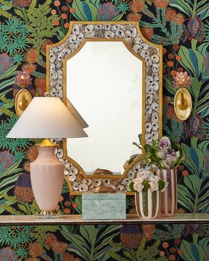 Currey & Company Merletto Glass Vase Set Of 3 - Exquisite Mouth-blown Pastel Design With Stunning Layered Effect Pink Glass 1200-1031-currey-company