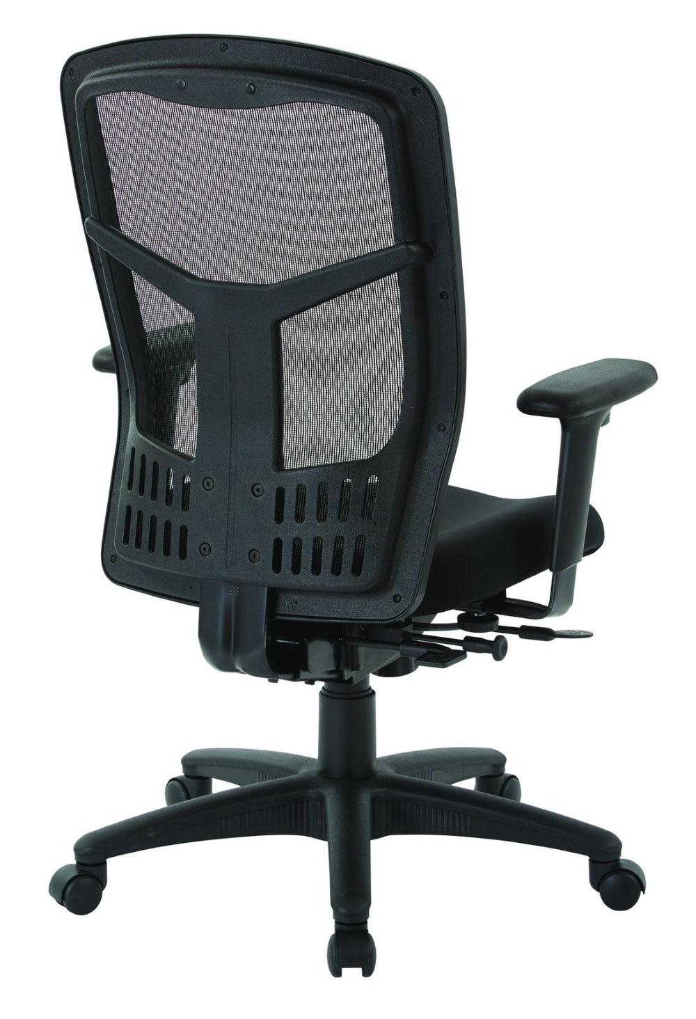 OSP Home Furnishings Progrid® Ergonomic Mesh High Back Office Chair with Lumbar Support and Adjustable Arms 90662-30