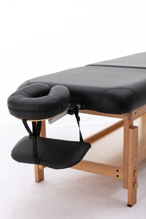 English Elm HENGMIGN Professional PU Spa Massage Table, Waterproof Portable Treatment Bed with Adjustable Height W21236007