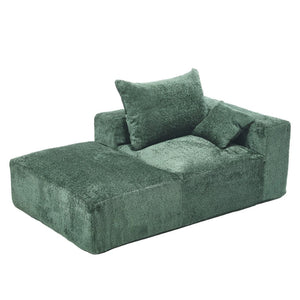 English Elm United Memory Foam 2-Seater Couch - Soft Chenille, No Assembly, Compact Design For Small Spaces W1568P222614-GIGA