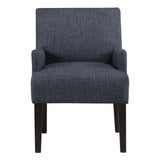 OSP Home Furnishings Main Street Guest Chair Navy