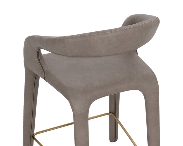Sunpan ATIKA Counter Stool - Ergonomic Design, Lightweight Comfort, Ideal for Modern Dining & Kitchen Spaces 112666