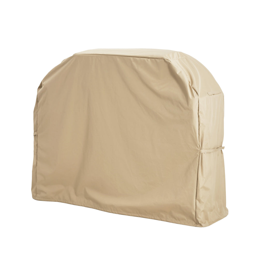 English Elm Christopher Knight Home® - SHIELD BBQ Grill Cover Beige - Reinforced Double-Stitch, Easy Access Handles, Weather-Resistant Patio Guard N775P230628B
