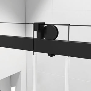 English Elm Top Rail Stainless Steel Shower Door Track with Buffer for Frameless Sliding Systems W1573P232521