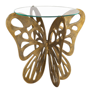 Motyl Accent Table Gold 110152 Zuo Modern