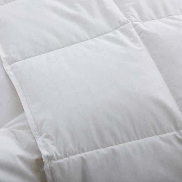 English Elm Dr. Oz EngineeredDown Comforter Twin/Twin XL White – All-Season Breathable Cotton, SilverScience Threads, Duvet-Tie Option B350P326222