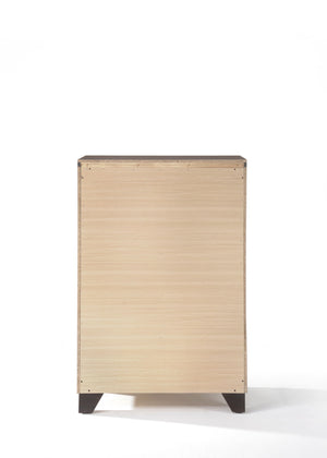 English Elm Madison Sleek Espresso Finish Dresser with Modern Minimalist Frame, Wooden Legs and Smooth Drawers Espresso 51 L x 20 W x 34 H B2726P257347