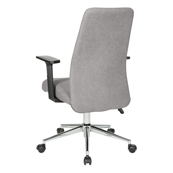 OSP Home Furnishings Evanston Office Chair Fog