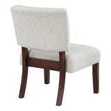 OSP Home Furnishings Jasmine Accent Chair Oyster Grey