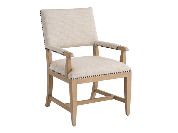 Lexington Colburn Nailhead Trim Accent Chair with Performance Fabric and Hardwood Frame 940-881-01