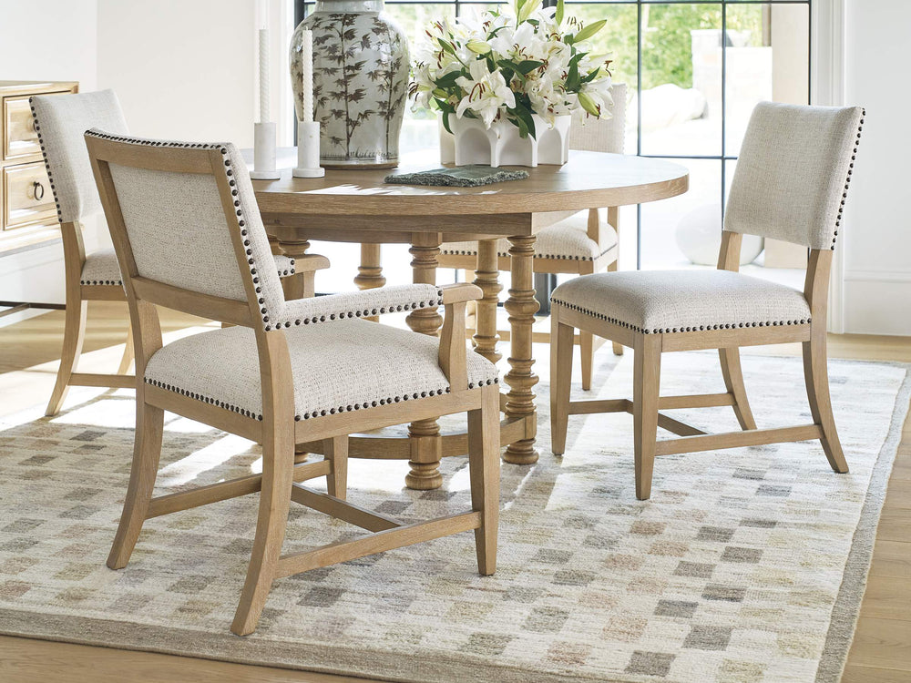 Lexington Colburn Nailhead Trim Accent Chair with Performance Fabric and Hardwood Frame 940-881-01