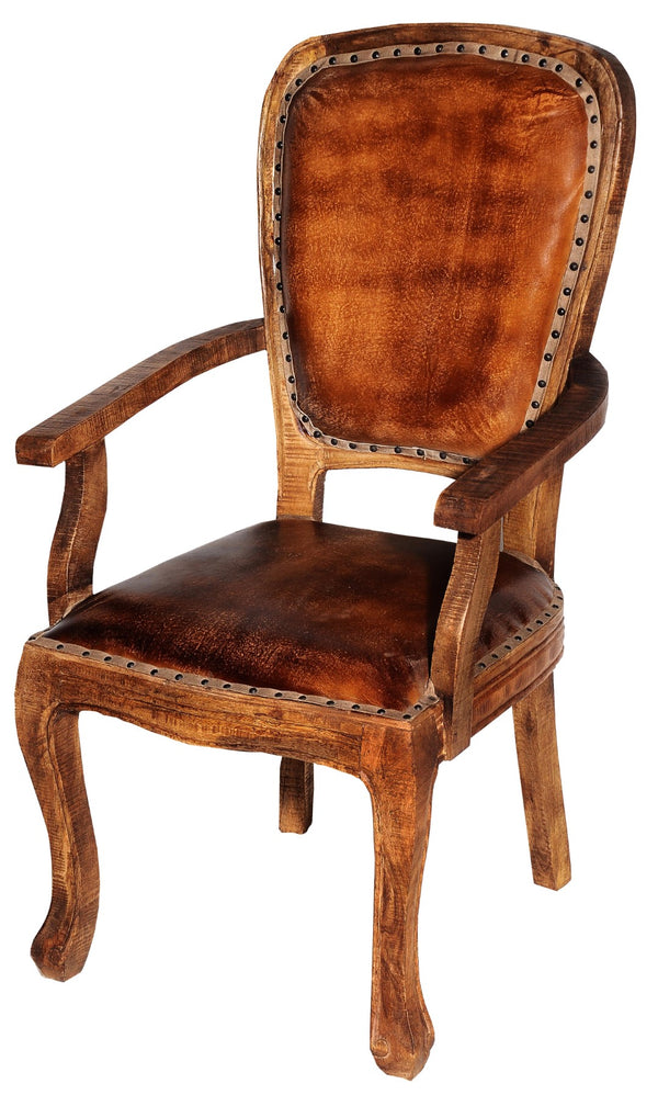 Moti Frank Arm Chair in Aged Leather 94011044