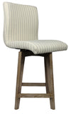 Moti Vance Natural Stripe Swivel Counter Stool  94011054