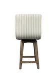 Moti Vance Natural Stripe Swivel Counter Stool  94011054