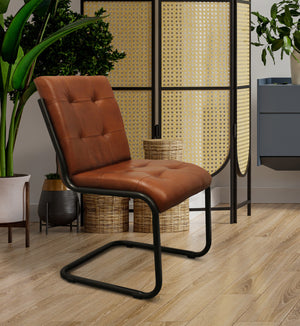 Moti Clan Cinnamon Brown Side Chair 94011056