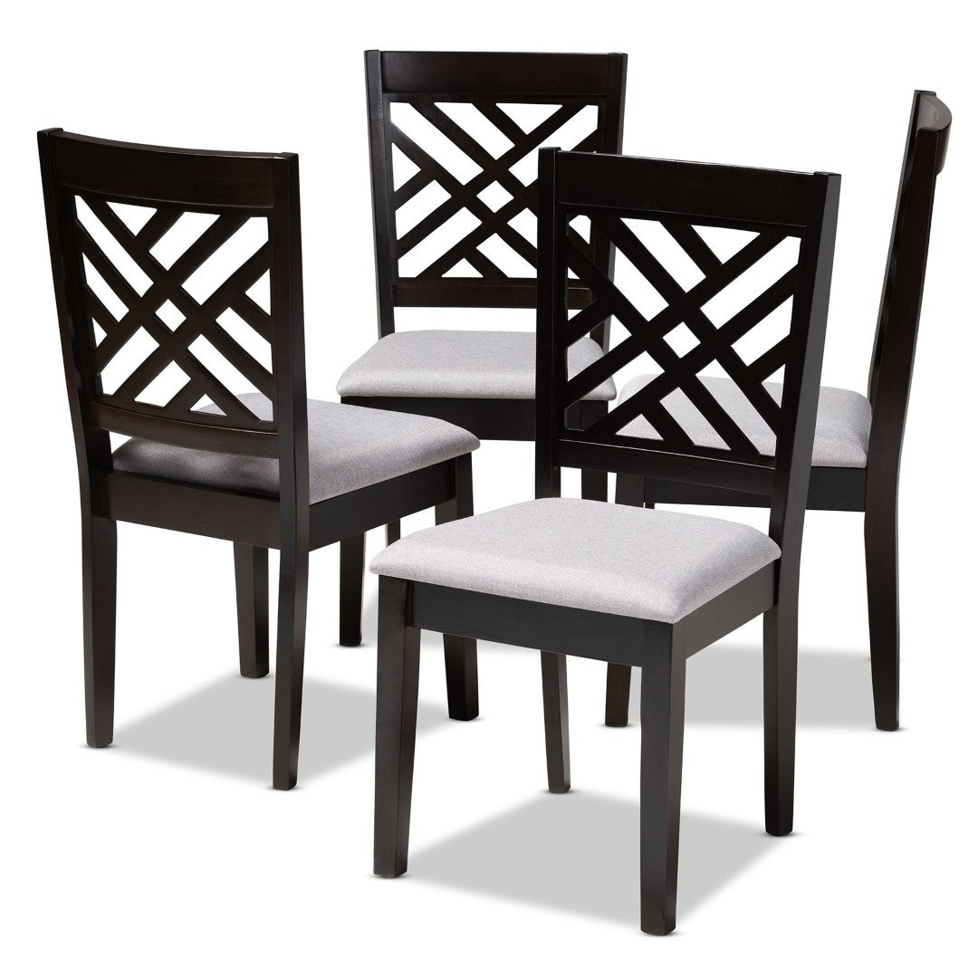 Baxton Studio Caron Dining Chairs - Thumbnail 2