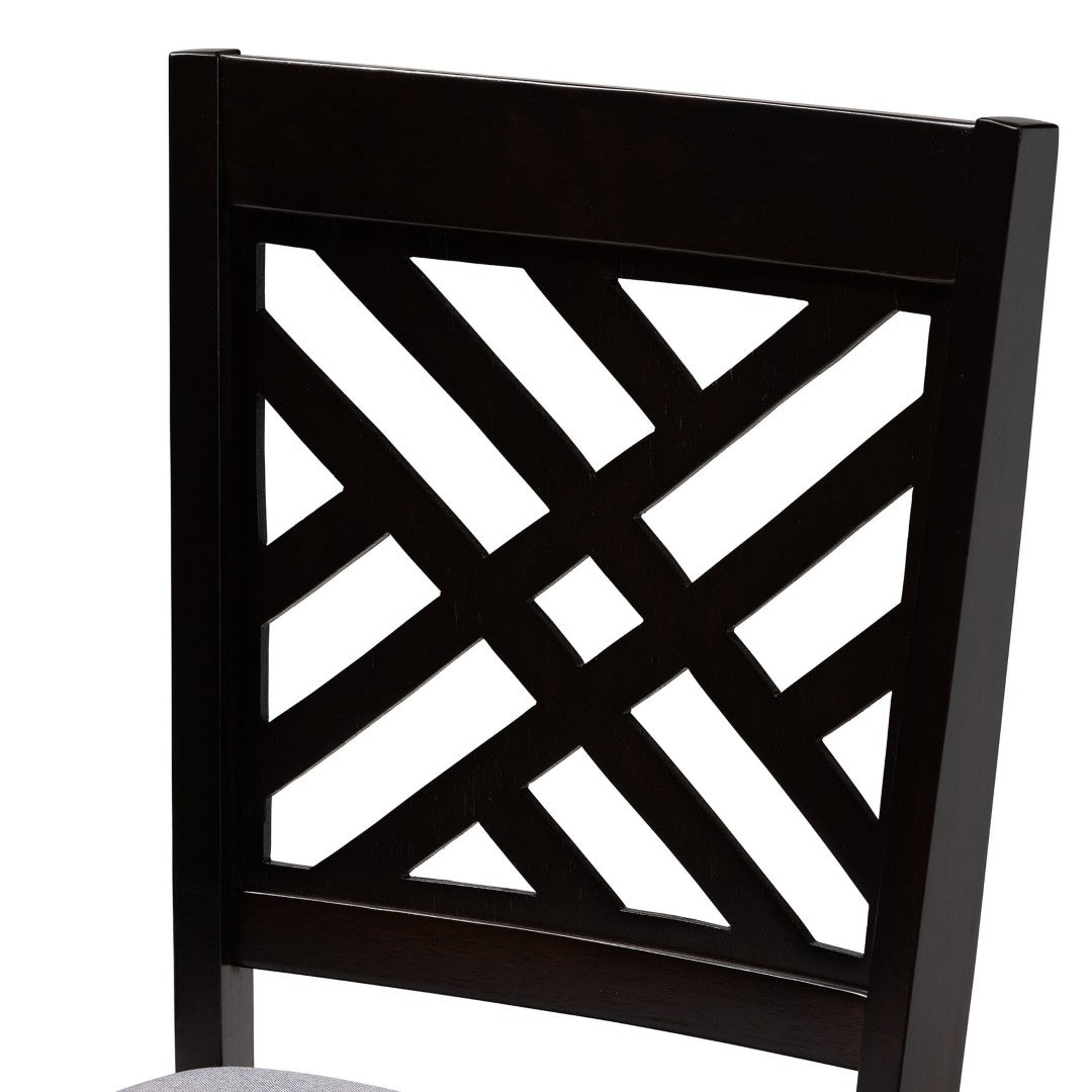 Baxton Studio Caron Dining Chairs - Thumbnail 4