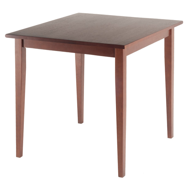 Winsome Wood Groveland Square Dining Table - Stylish Walnut Finish, Compact Design For Apartments & Hobbies Walnut Solid Wood 94035-winsome-wood