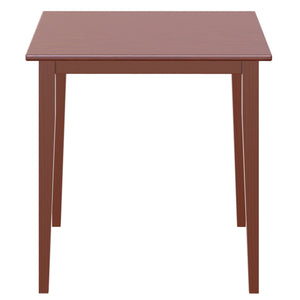Winsome Wood Groveland Square Dining Table - Stylish Walnut Finish, Compact Design For Apartments & Hobbies Walnut Solid Wood 94035-winsome-wood