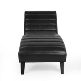 Christopher Knight Home® - Noble House - Stillmore Contemporary Channel Stitch Chaise Lounge