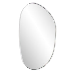 Howard Elliott Klein Mirror - Embrace Modernism With Industrial Abstract Design For Stylish Home Decor Elegance White Metal 94058-howard-elliott