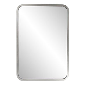 Howard Elliott Simone Mirror - Stunning Modern Design With Thin Polished Frame For Elegant Home Décor Style Silver Stainless Steel 94091-howard-elliott