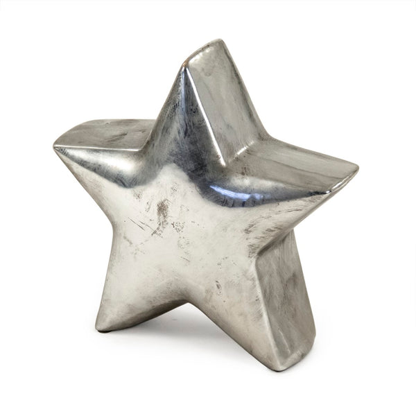 Distressed Metallic Star (9410M A840) Zentique