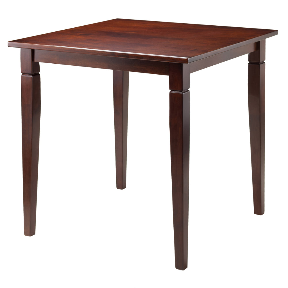 Winsome Wood Kingsgate Dining Table In Rich Walnut - Versatile Space-saving Design For Small Homes & Gatherings Walnut Solid Wood 94133-winsome-wood