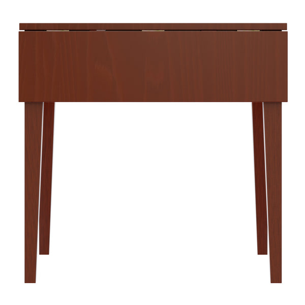 Winsome Wood Hamilton Versatile Drop Leaf Dining Table In Rich Walnut - Perfect For Small Spaces & Entertaining! Walnut Solid Wood ,Composite Wood 94141-winsome-wood