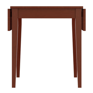 Winsome Wood Hamilton Versatile Drop Leaf Dining Table In Rich Walnut - Perfect For Small Spaces & Entertaining! Walnut Solid Wood ,Composite Wood 94141-winsome-wood